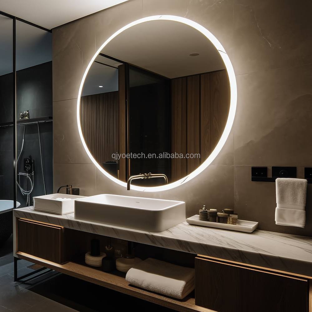 Entry Thickness 3mm-12mm Smart LED Mirror with Wall Mounted and Illuminated Feature