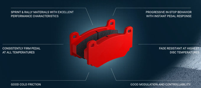 Toyota Nissan Mitsubishi Honda Japanese Brand Passenger Car Disc Brake Pads With Ceramic Formula Friction