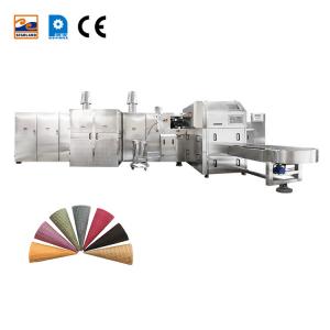 Wholesale 107 Plates Ice Cream Cone Baking Machine Stainless Steel Cone Maker from china suppliers