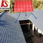 Excellent Color Stability Corrugated PVC Roof/Roofing Sheet ASA Synthetic Resin