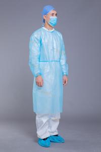 Wholesale Medical Unisex PP Nonwoven Disposable Isolation Gown from china suppliers