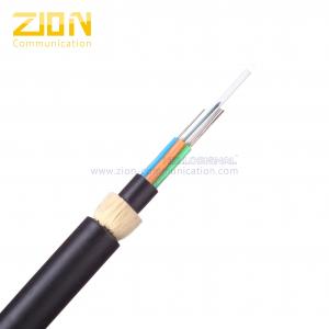 China All Dielectric Self-supporting Aerial Cable ADSS With PE  or AT Outer Sheath on sale