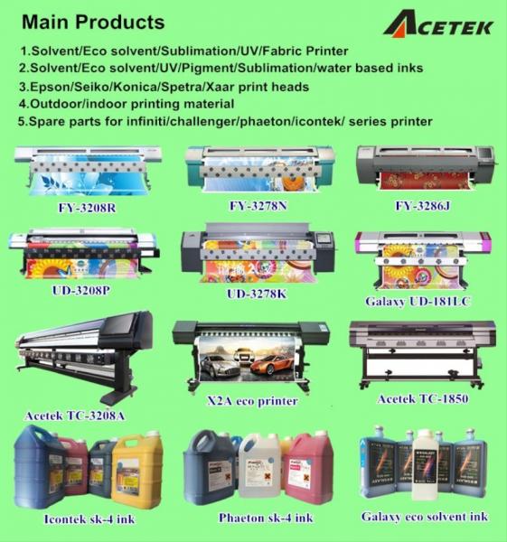 Acetek Eco Sublimation Printer 1.6/1.8/3.2m With I3200 Printhead