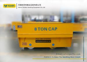 Wholesale 6 tons industrial use motorized V frame rail coil transfer carts from china suppliers