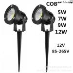 Yard Landscape Solar Powered LED Lights Spotlight Outdoor 9W 220V 100lm / w