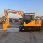 11Ton Used Komatsu PC110 Hydraulic Excavators Construction Earthwork Machinery