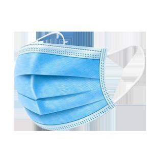 Wholesale Three Layers Disposable Earloop Face Mask Anti Bacteria Filter Rating 95% from china suppliers