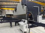 650T / 6500mm tandem press brake for light pole and high mast