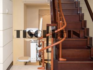 Wholesale Shopping Mall Handrail Rail Wheelchair Inclined Platform Lift With Comfortable Wheelchair For Medical Care Center from china suppliers