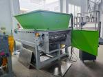 Single Shaft Shredder For Plastic Melt Lumps 110KW