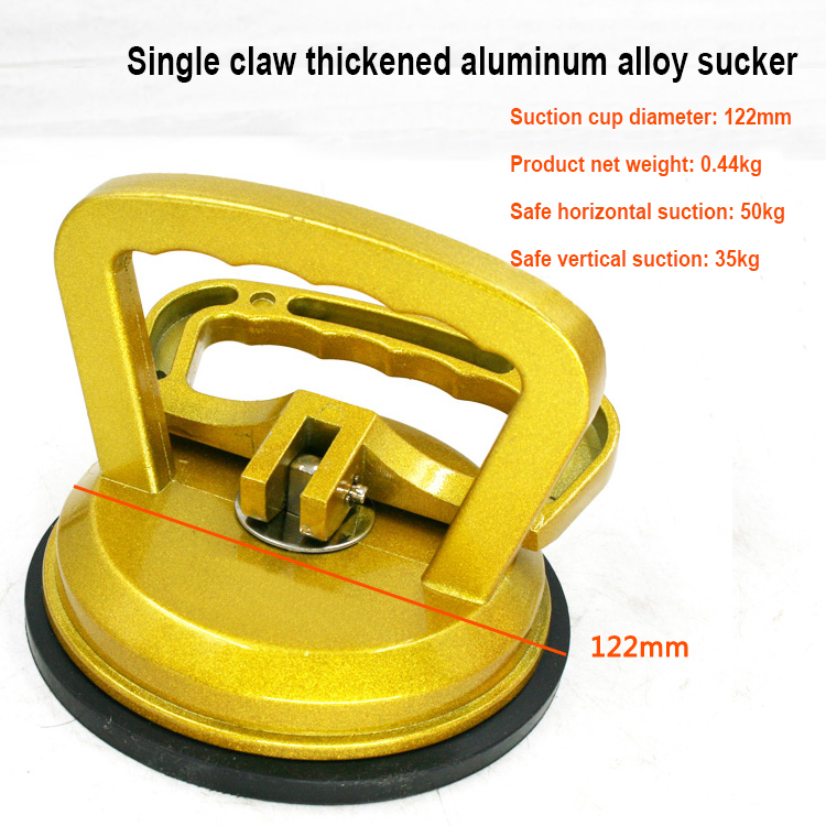 Single Claw Plastic / Aluminum Heavy Duty Glass Vacuum Suction sucker Tools for Tile Ceramic Glass Installation