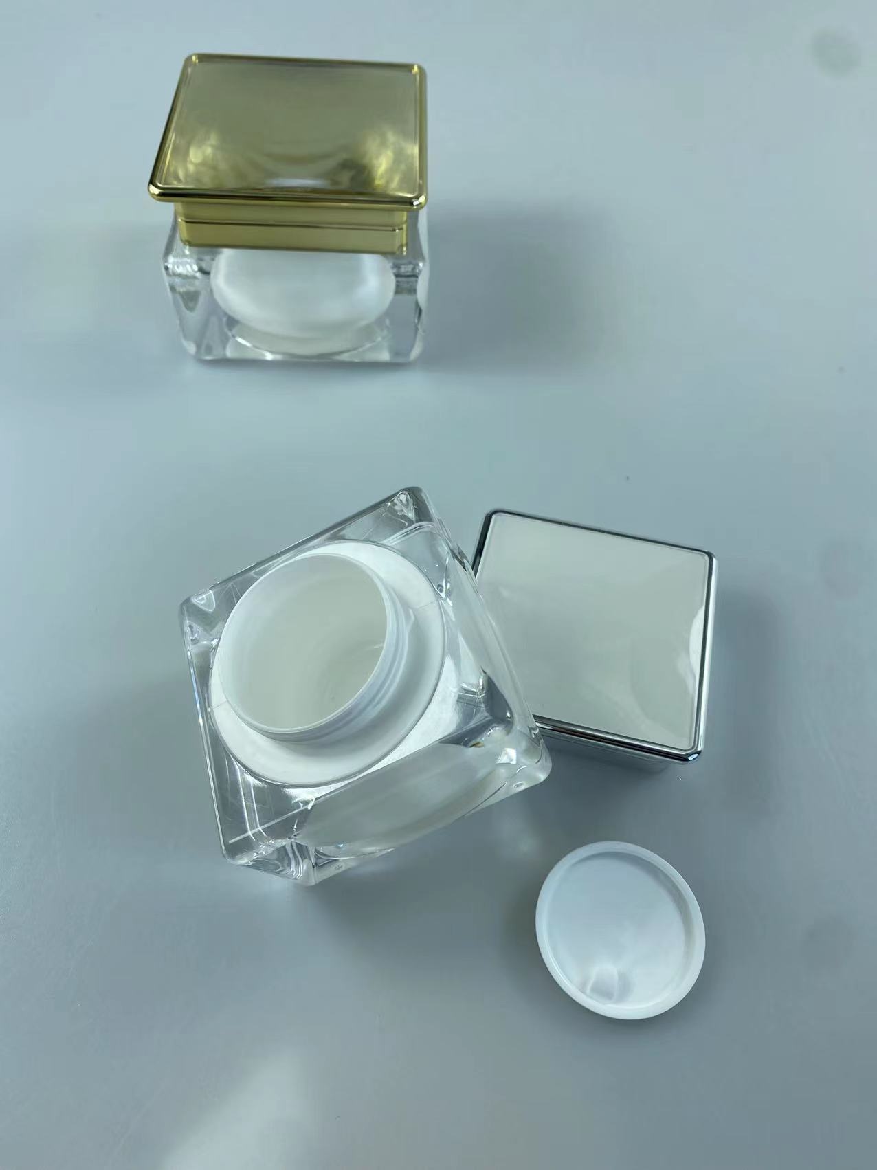 Silk Screen Printing Hot Stamping 30G 50G Jar Acrylic Lip Balm Jar for Other Agriculture