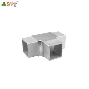 Wholesale 90 Degree Elbow Steel Pipe Fitting Square Tube Stainless Flush Angle Joiner from china suppliers