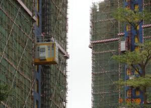 Wholesale Rack And Pinion Lifting 36M / Min Building Site Hoist from china suppliers