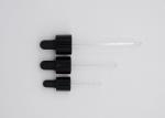 Orange Glass Pipette SGS Glass Oil Dropper 15mm