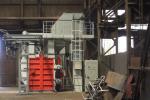 Accumulation Catenary Shot Blasting Cleaning Machine For Casting Parts
