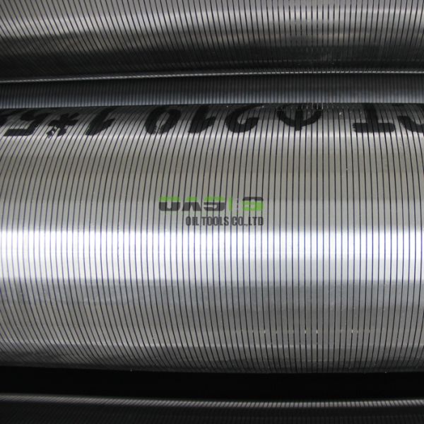Stainless Steel Slotted Screen Pipe , Rigid Water Well Shallow Well Screen