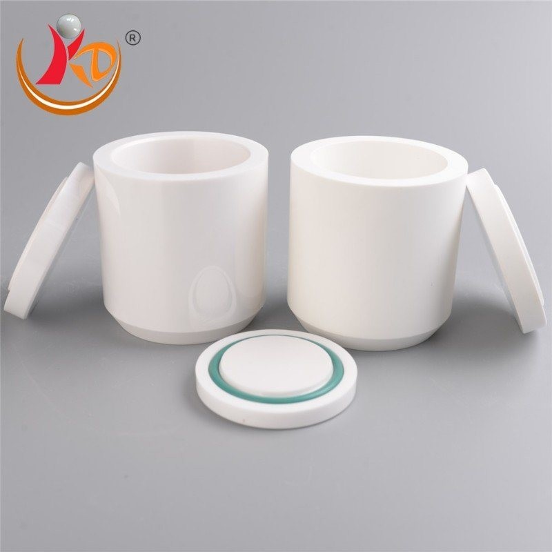 Cylinder Zirconia Ball Mill Jar Stabilized Yttrium Oxide Ball Grinding Jar