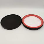 0.9 Inner Height Black ESD Wafer Jar , 8 Inch 200mm Wafer Shipping Box
