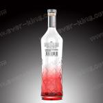Crystal White Flint Custom Glass Bottle 750/1000 ML for Luxury Spirits