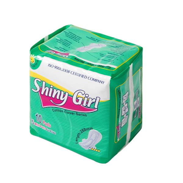 Hot Sale Organic Cotton Disposable Sanitary Pad Fo Women Competitive Price