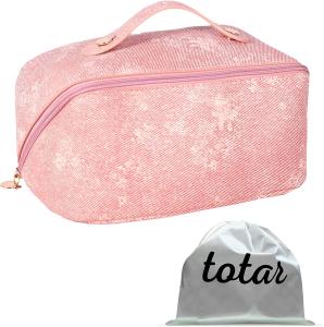 Wholesale Travel Toiletry Makeup Bag For Women PU Leather Organizer Waterproof Case from china suppliers
