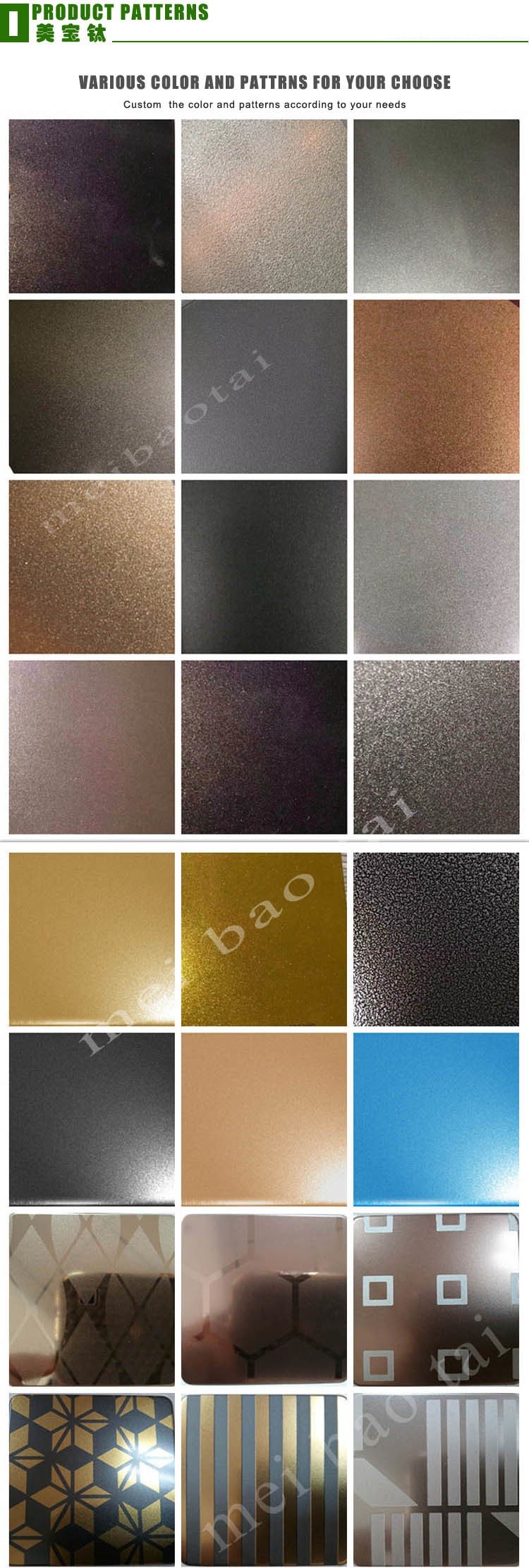 Pvd Decorative Stainless Steel Sheet 1000mm Width With 7c PVC Film