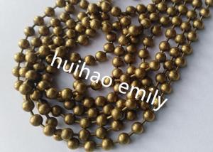 Wholesale 5mm Fireproof Steel Ball Bead Chain Curtain For Internal partition from china suppliers