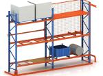 1.8mm Depth Certified Industrial Storage Rack For Tyres Fabric And Chemical