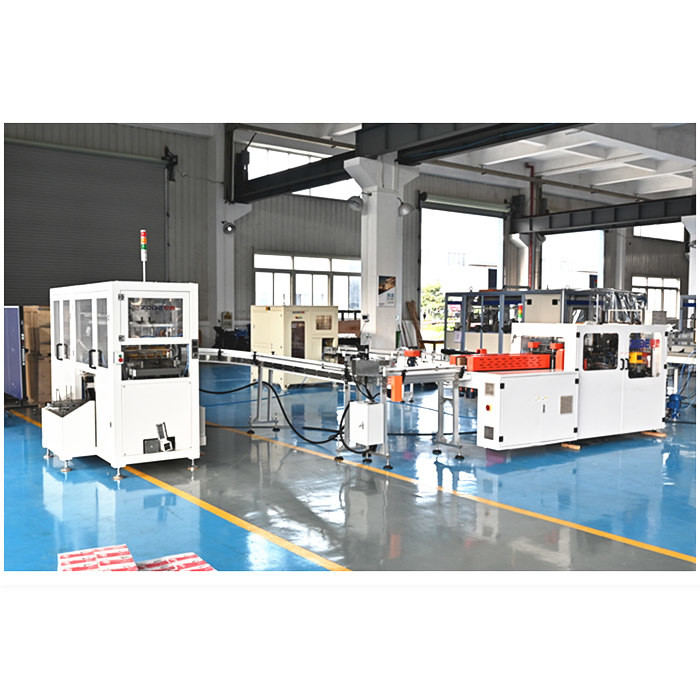 PLC Control Facial Tissue Bundle Packaging Machine 1 Row
