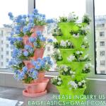 Stackable Planter, Vertical Garden Planter, Strawberry Planter, Indoor/Outdoor,