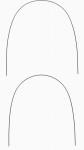 Orthodotic Wries NitTi Thermally Activated Arch Wire Dental Orthodontic