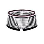 Striped Cotton Men Underwear Cotton Anti Bacterial Men Sexy Underwear