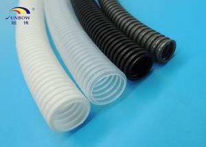 Wholesale Ripple Flexible Corrugated Pipes / Wire Loom Corrugated Split Plastic Tube from china suppliers