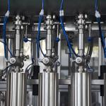 Fully Automatic 304/316 Stainless Steel Piston Pump 50ml Liquor Bottle Filling