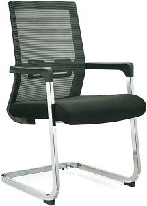 Wholesale Stationary Black Mesh Office Chair No Wheels For Conference Room Customized from china suppliers