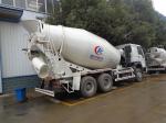 9 Cubic Meters Concrete Mixer Truck , Sinotruk Howo 336hp Ready Mix Cement Truck