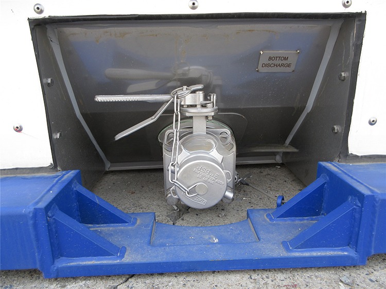 ISO Tank Shipping Container Spare Parts and Accessories 500mm Low Profile Manlid Assembly with Air Inlet Ball Valve 1.5'' BSP