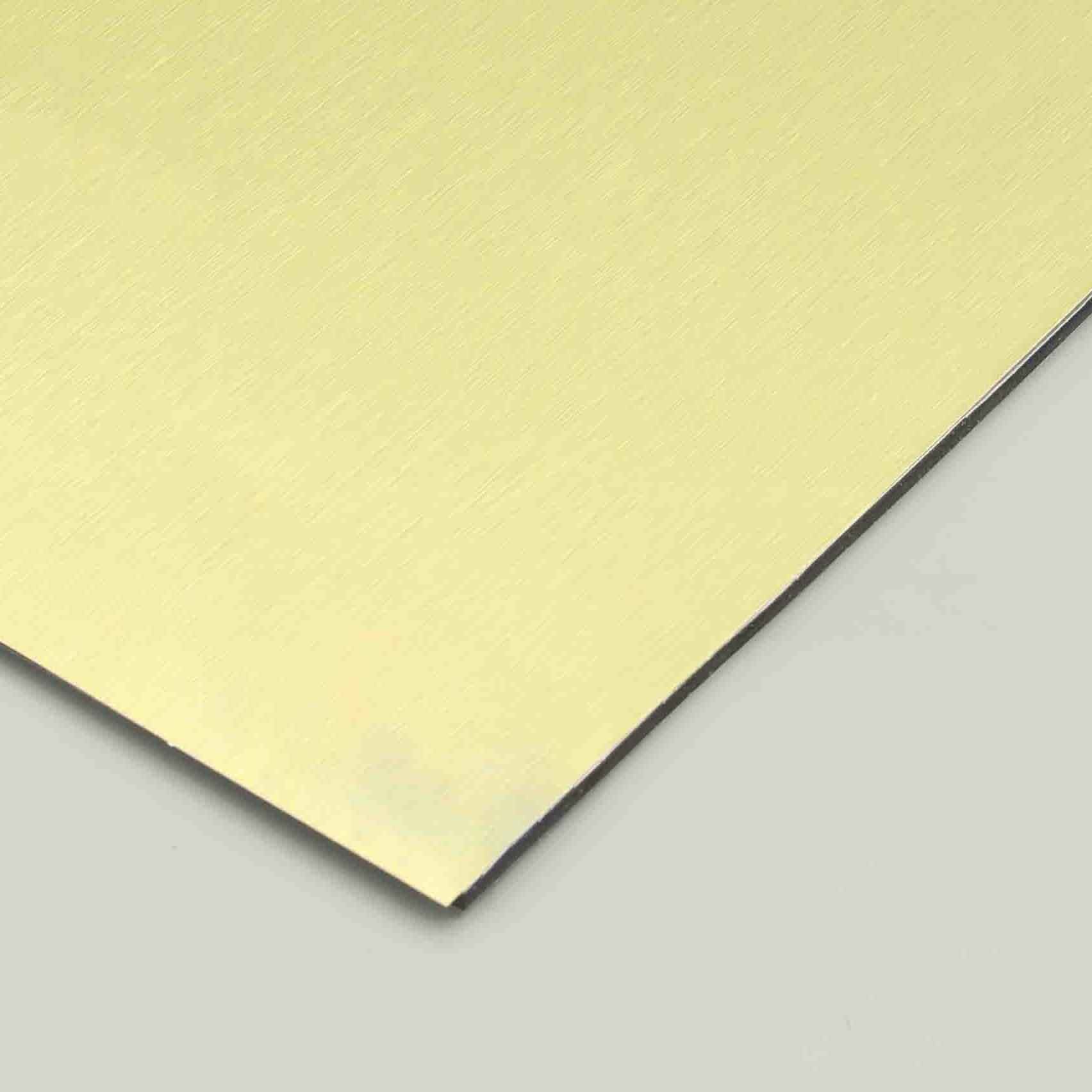 Wall 0.3CM Brushed Aluminum Composite Panel Concrete Cladding Aluminium Composite Panel Sheet