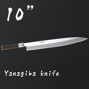 Wholesale 10'' Cerasteel Yanagiba Sushi Knife With Beech Wood Handle from china suppliers