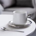 Porcelain Coffee Mug for Light Luxury Breakfast in Business Gifts Design Style