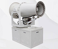 Remote Cooling Dust Control Mist Cannon Machine 100m Spraying
