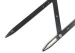 Golden Stainless Steel Section Eyebrow Microblading Tool Tattoo Eyebrow Ruler