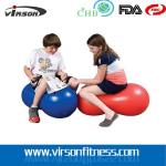 Anti-Burst Yoga Ball Peanut Shape Fitness Exercise Workout Health Sports Gym