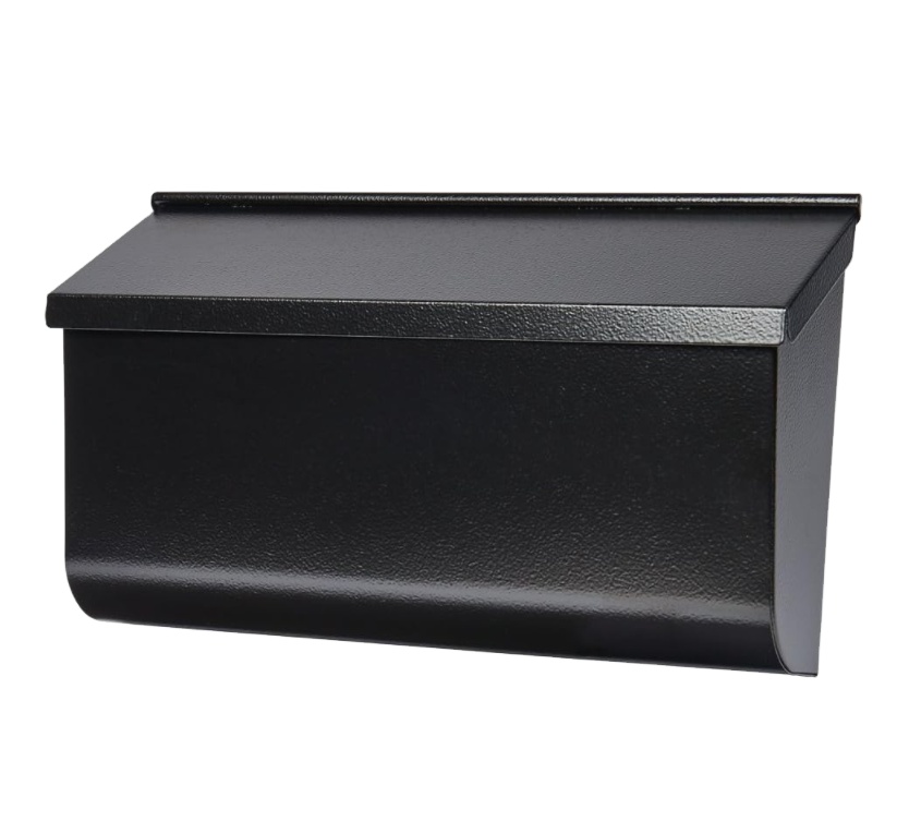 Galvanized Steel Wall Mount Mailbox for All Weather and Rust Resistant Postal Delivery