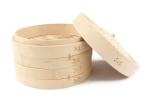 Customized Logo Acceptable Bamboo Steamer Basket Food Grade Food Dumplings