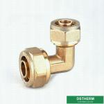 Customized Logo Brass Color PEX Brass Fittings Screw Fittings Middle Weight
