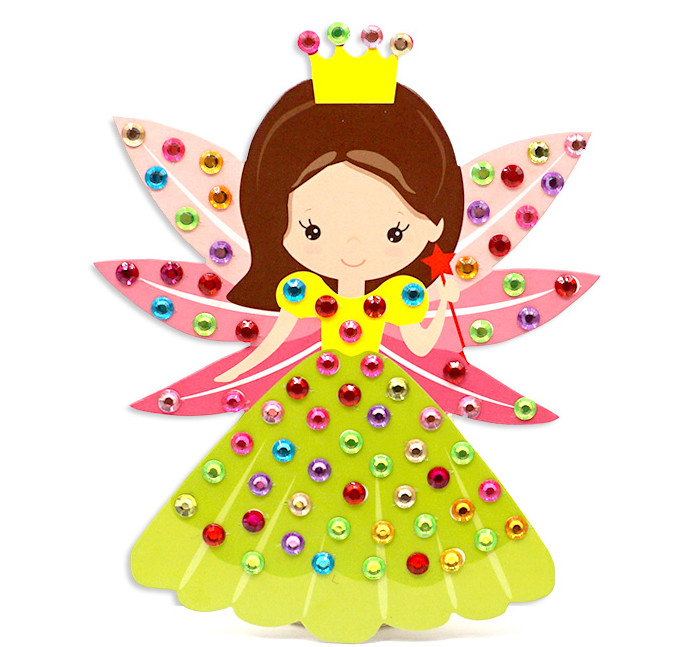 3D Acrylic Self Adhesive Stickers for kids diy craft and Decal Mobile Scrapbooking diamond pearl gem drill stickers OEM