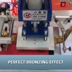Pneumatic Gold Foil Embossing Machine , Hot Foil Stamping Equipment for Business