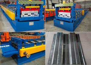Wholesale Aluminum Floor Deck Roll Forming Machine , Shutter Door Roll Forming Machine from china suppliers